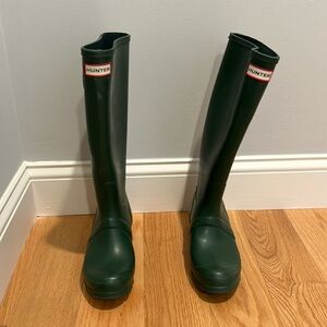 Size 6 Green Hunter Wellies